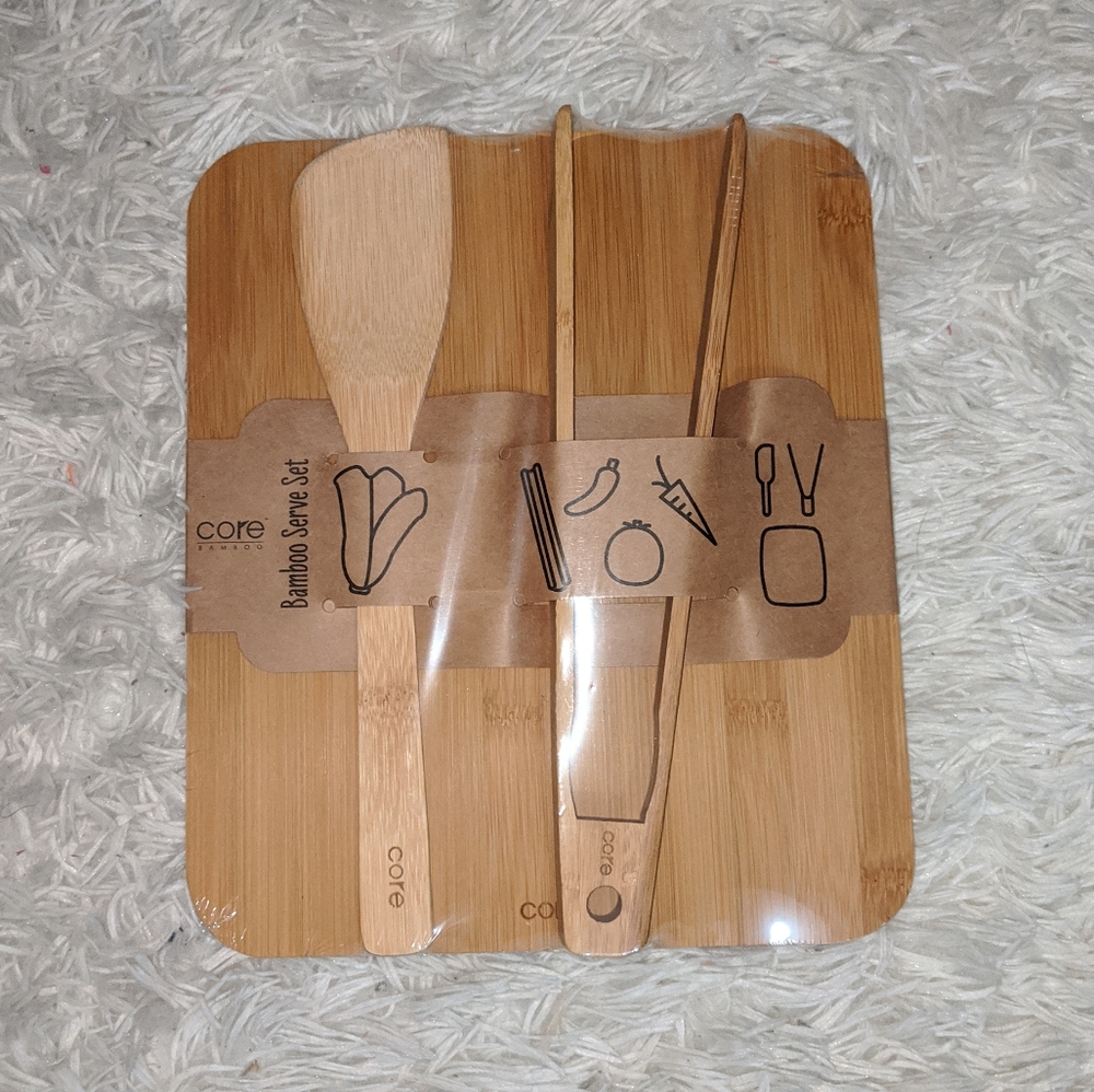 NIP Core Bamboo Serve Set - Picture 2 of 3